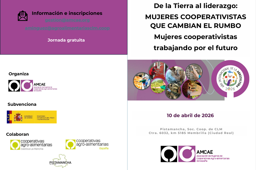 De la Tierra al liderazgo:  MUJERES COOPERATIVISTAS  QUE CAMBIAN EL RUMBO